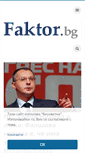 Mobile Screenshot of faktor.bg